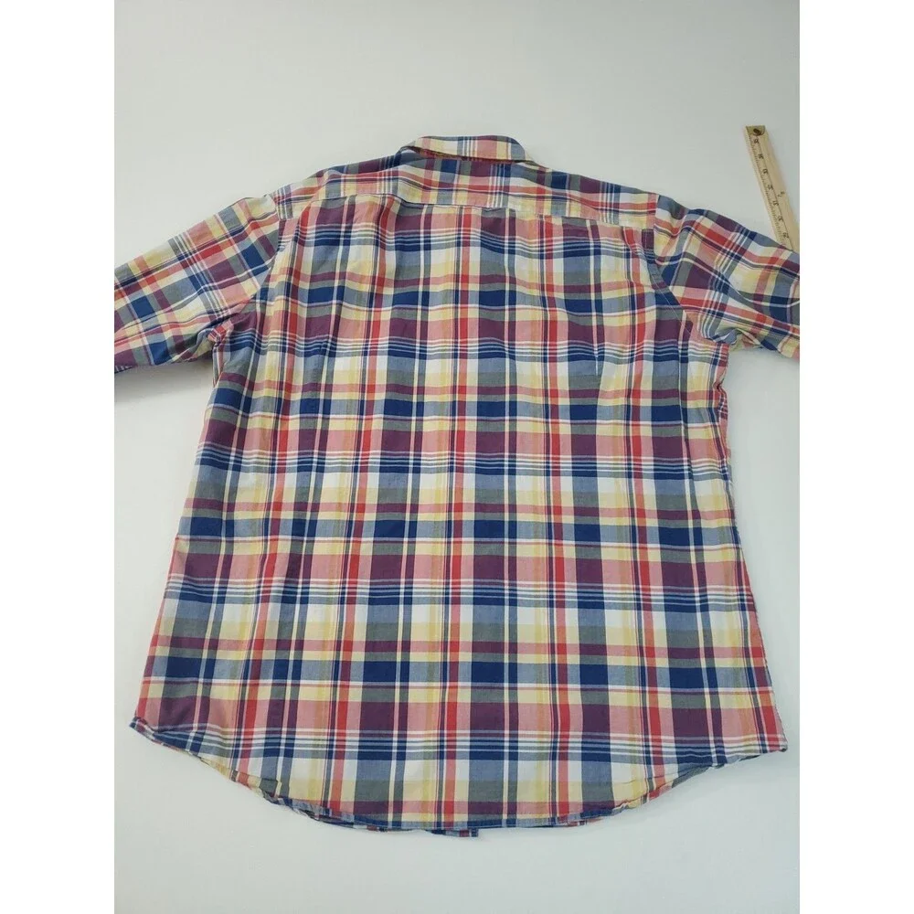 Banana Republic Men's‎ Soft Wash Slim Fit Long Sleeve Button Up Dress Shirt, XL